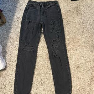 Black American eagle jeans